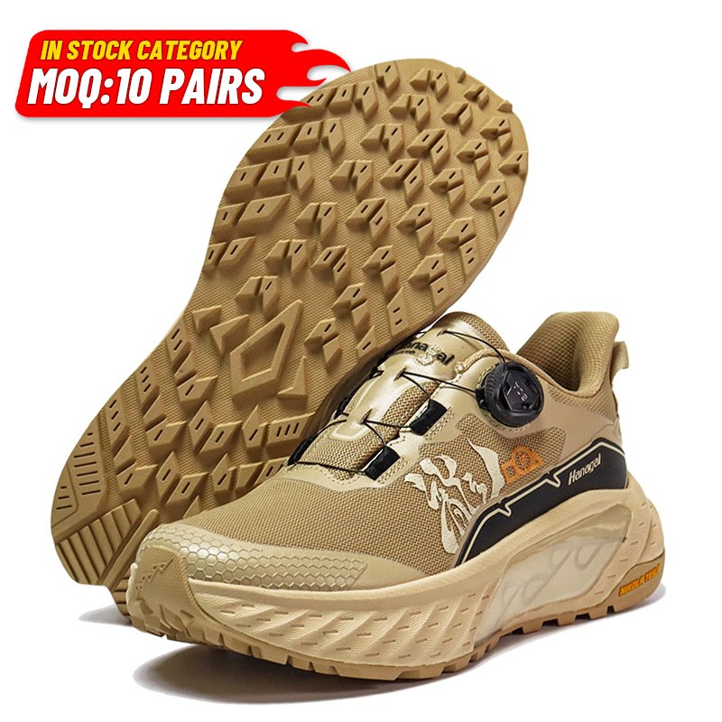 Tênis de corrida em tecido respirável TPU com sola de borracha